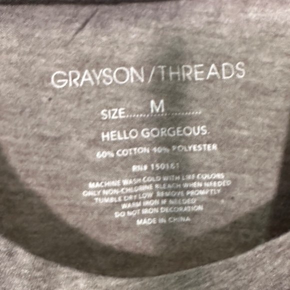 Gray Woman Grayson Threads Santa Shirt - Picture 3 of 4